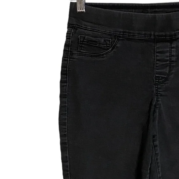 Nine West Jeans Black Heidi Pull On Skinny Jeggings Ankle Length 4 - Picture 5 of 16